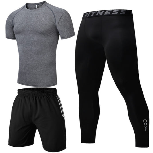 Summer three-piece casual sports suit